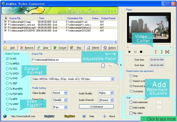 AimOne Video Converter